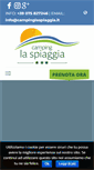 Mobile Screenshot of campinglaspiaggia.it
